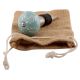 Sea Green Leaf Floral Ceramic Wine Stopper